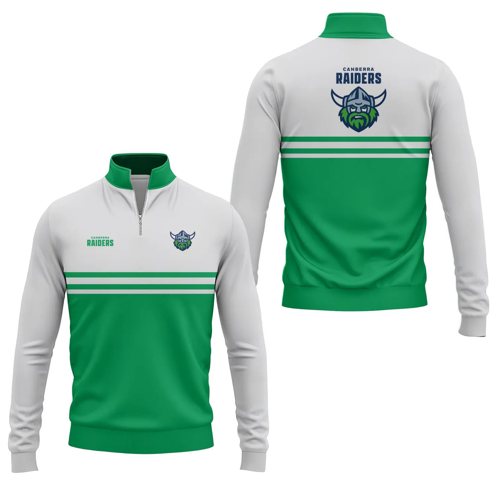 Canberra Raiders Quarter-zip Pullover SC015