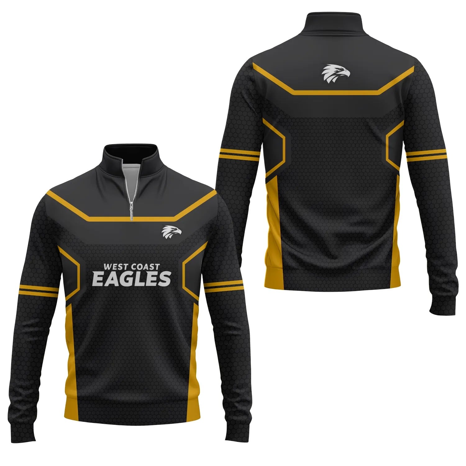 West Coast Eagles Quarter-zip Pullover SC052