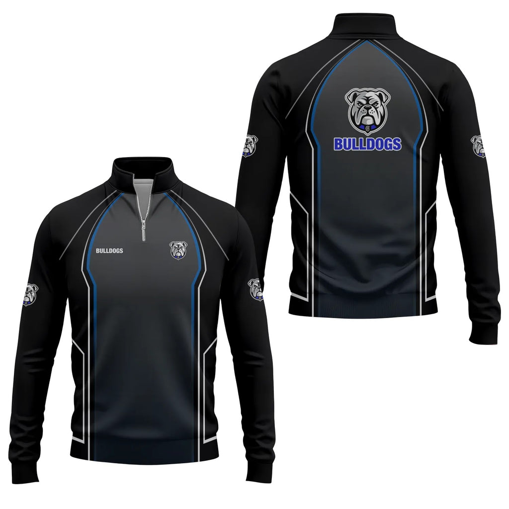 Canterbury-Bankstown Bulldogs Quarter-zip Pullover SC061