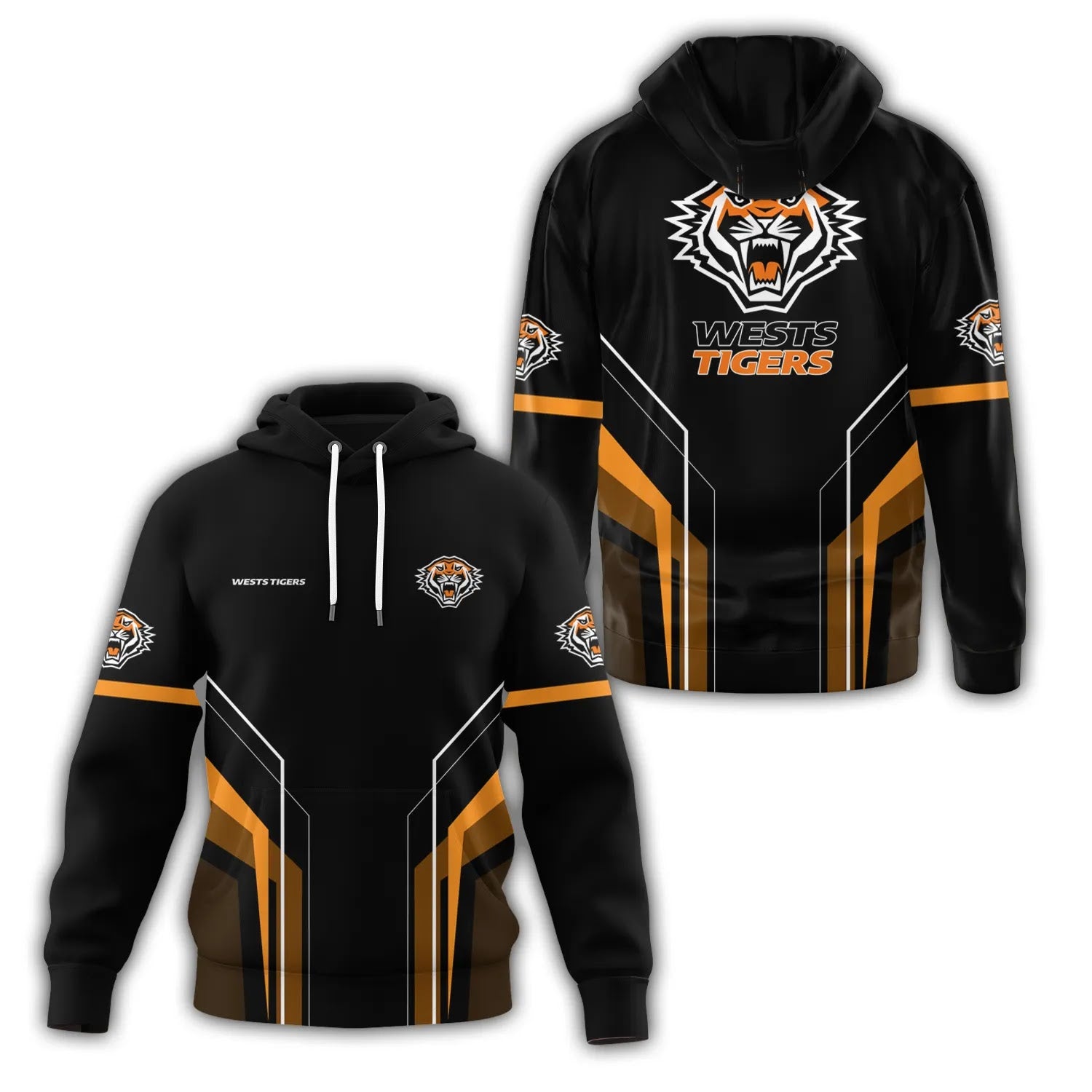 Wests Tigers Hoodie SC023