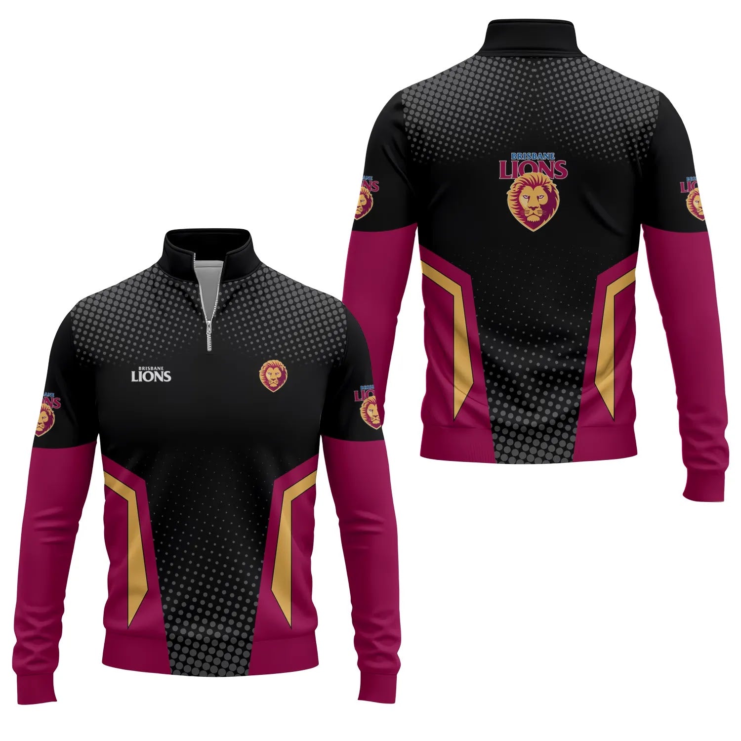 Brisbane Lions Quarter-zip Pullover SC032