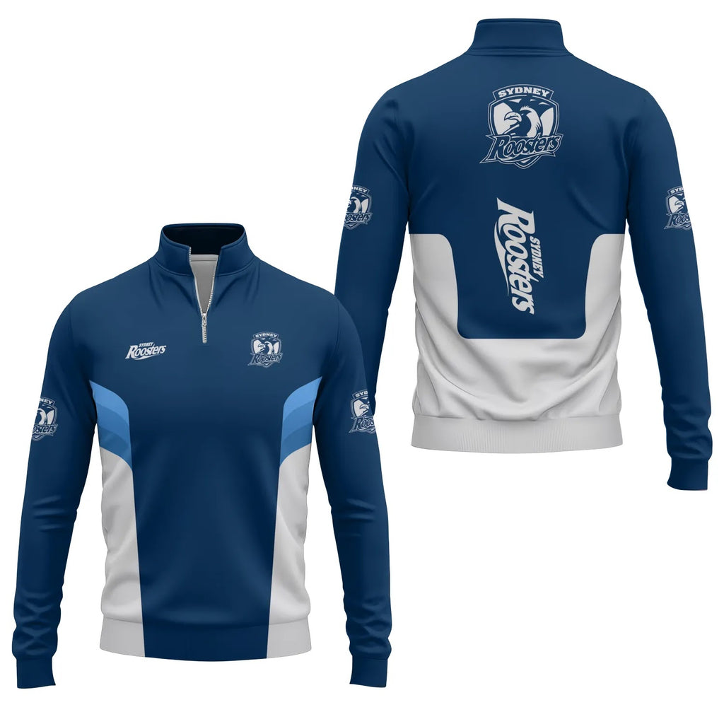 Sydney Roosters Quarter-zip Pullover SC043