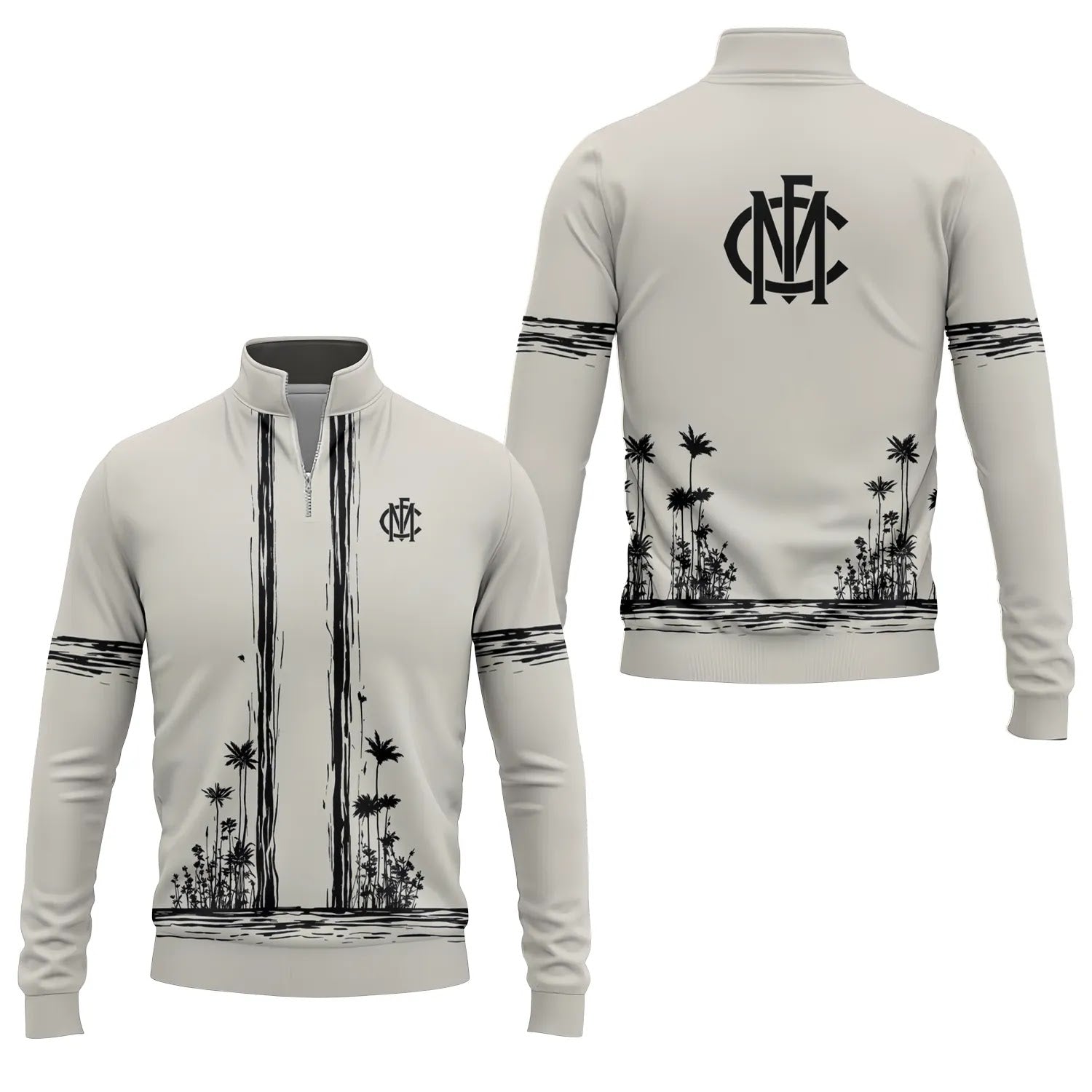 Melbourne Demons Quarter-zip Pullover SHW043