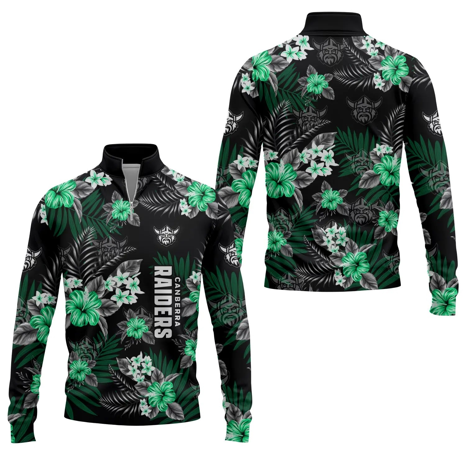 Canberra Raiders Quarter-zip Pullover SC054
