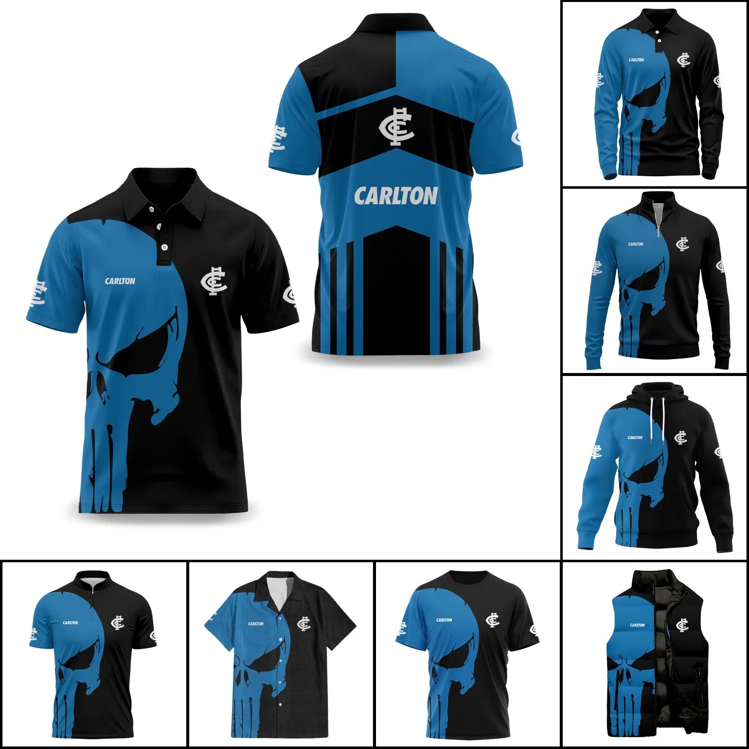 Carlton Blues Apparels SC026