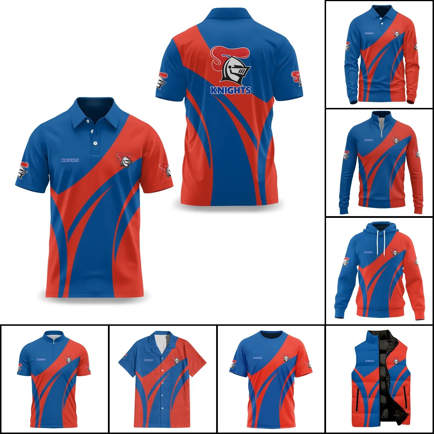Newcastle Knights Apparels SC022