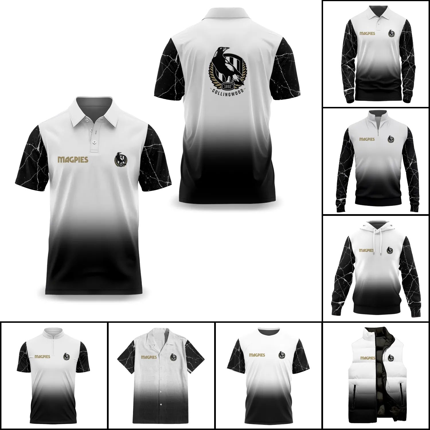 Collingwood Magpies Apparels SC120