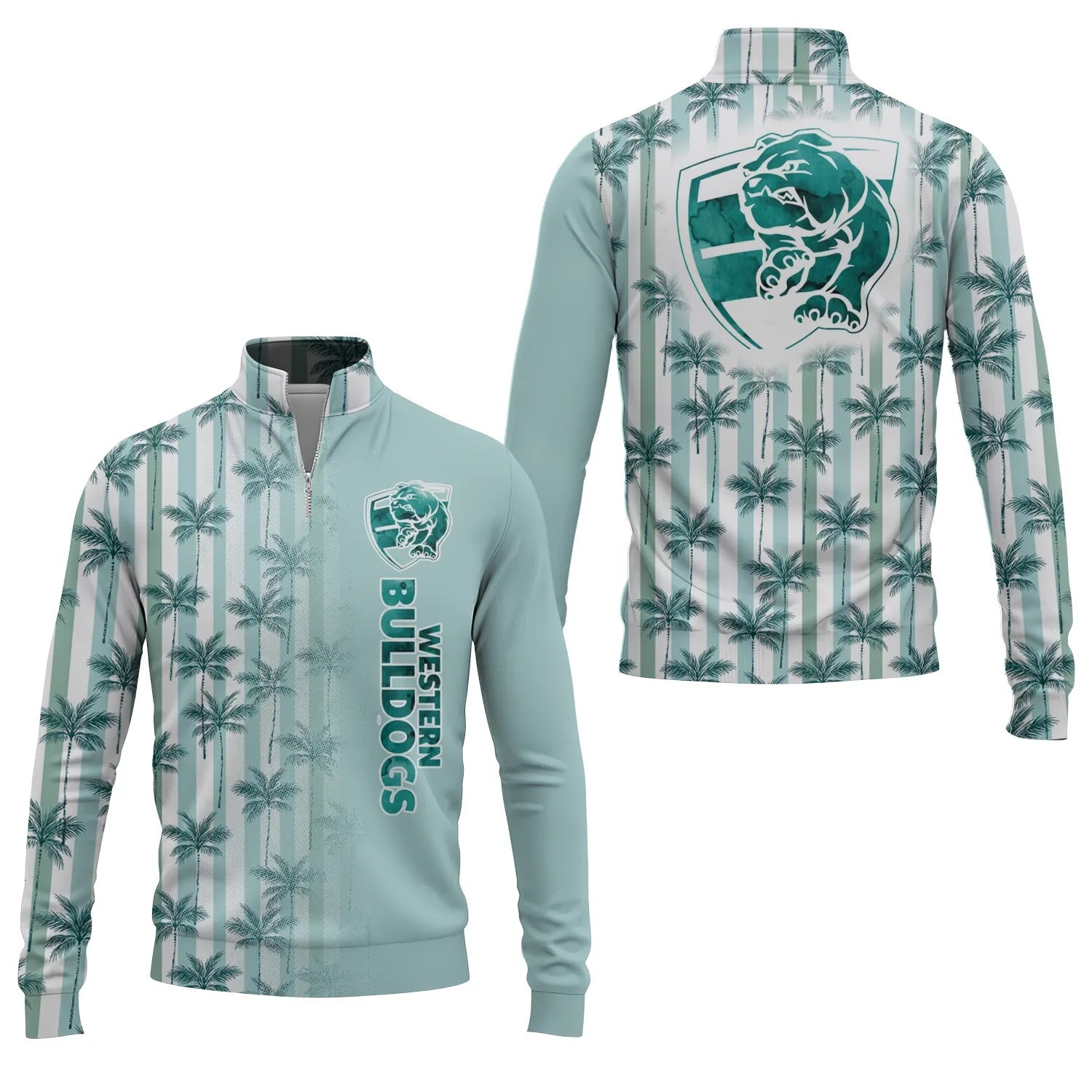Western Bulldogs Quarter-zip Pullover SHW028