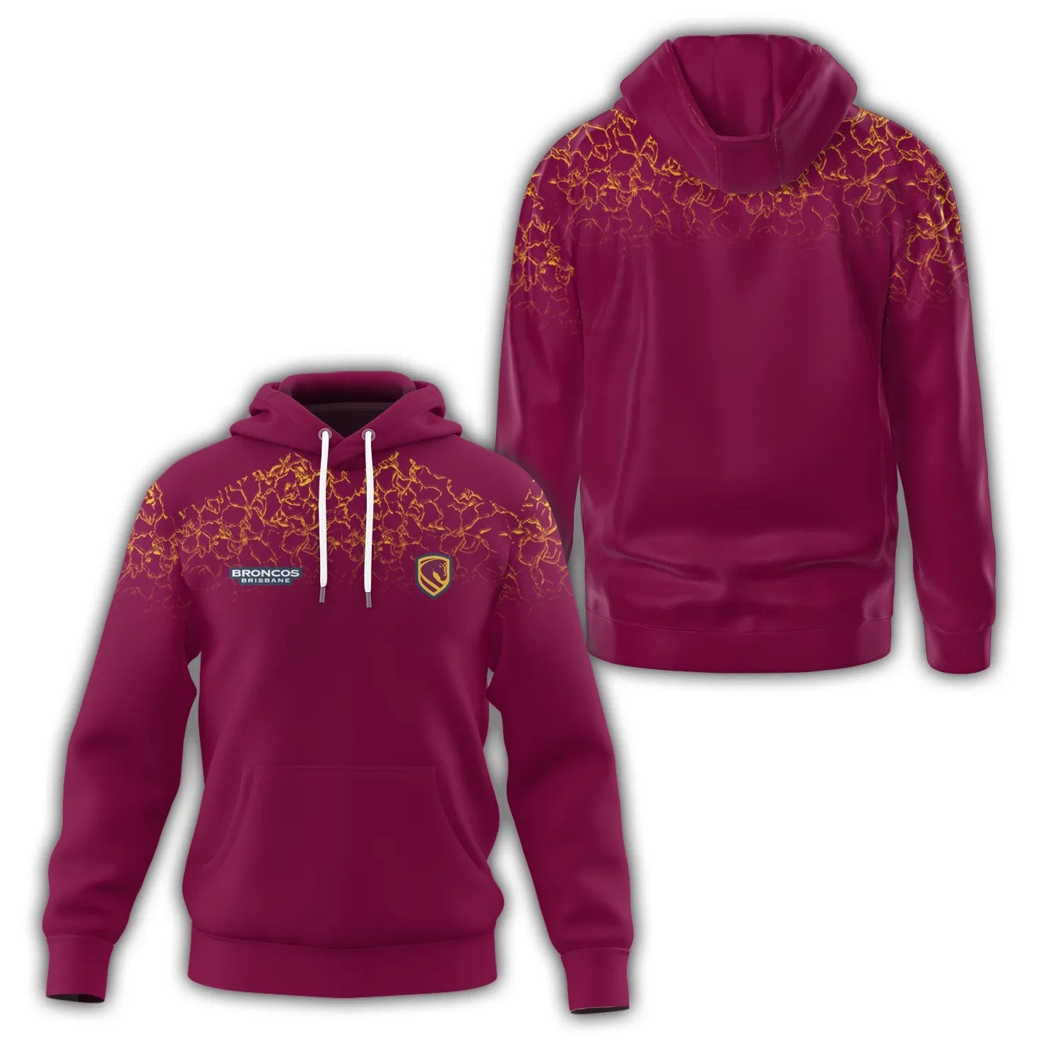 Brisbane Broncos Hoodie SC108