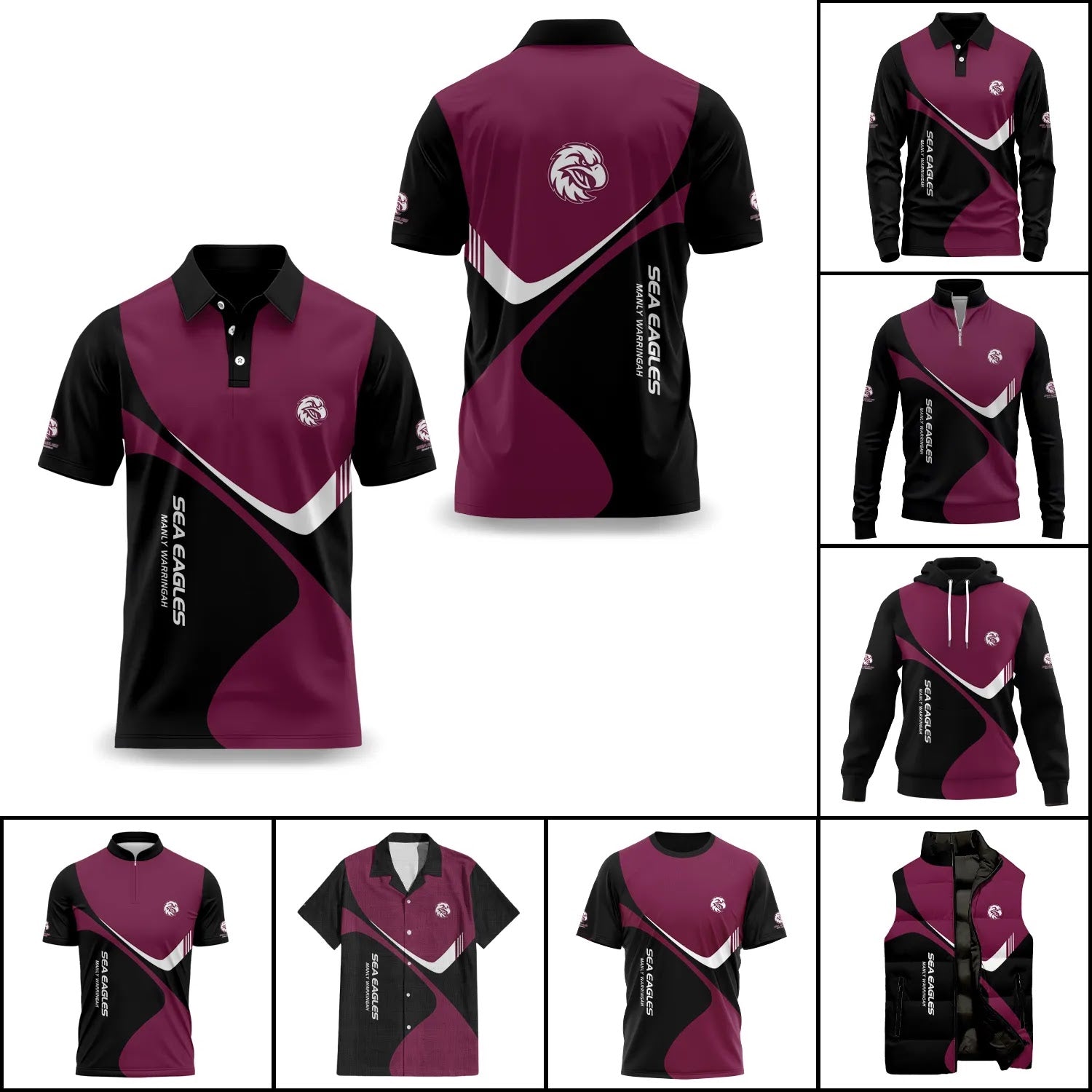 Manly Warringah Sea Eagles Apparels SC058
