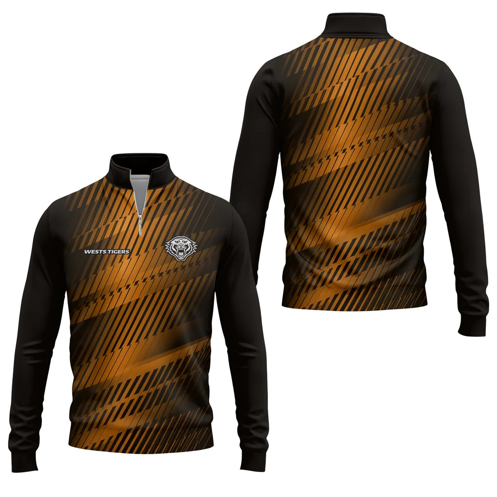 Wests Tigers Quarter-zip Pullover SC118