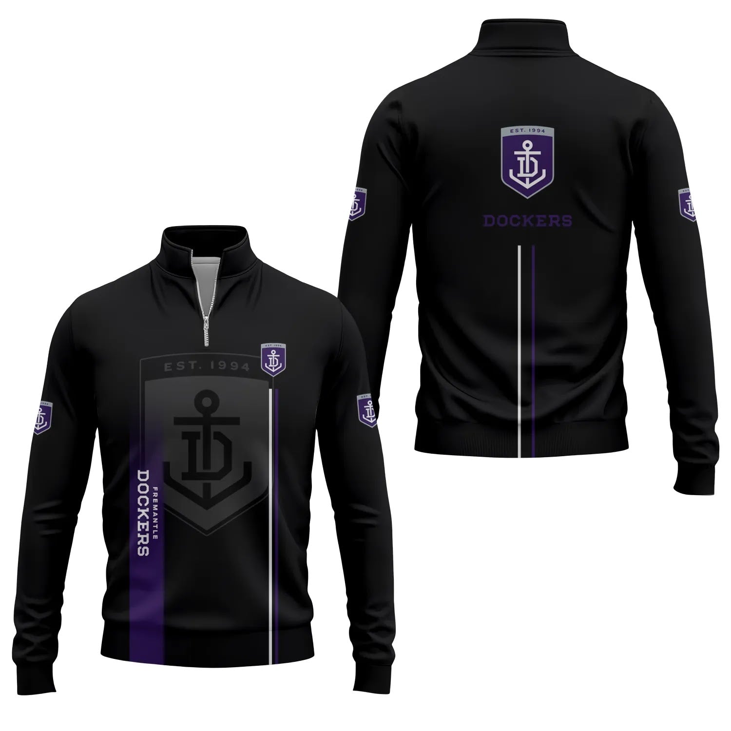 Fremantle Dockers Quarter-zip Pullover SC077