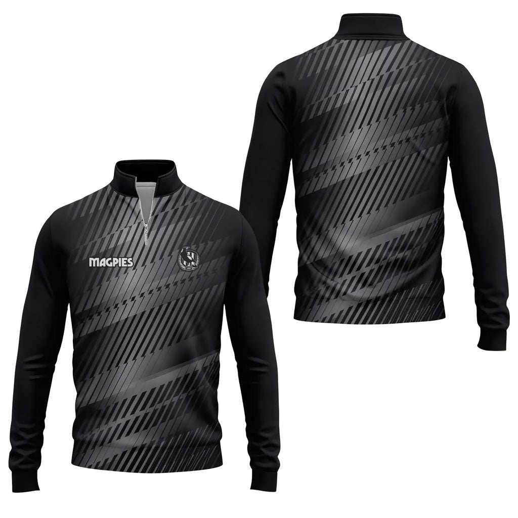 Collingwood Magpies Quarter-zip Pullover SC118