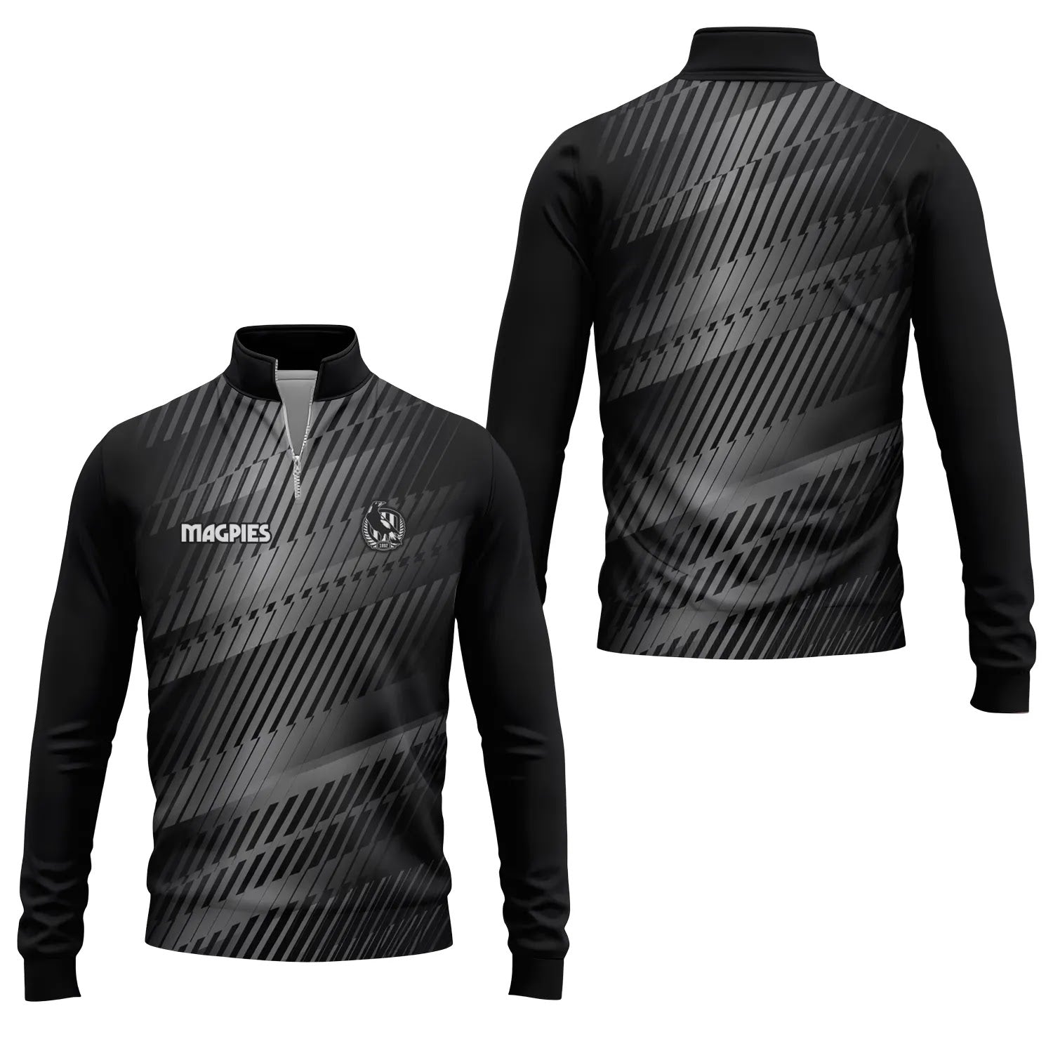Collingwood Magpies Quarter-zip Pullover SC118