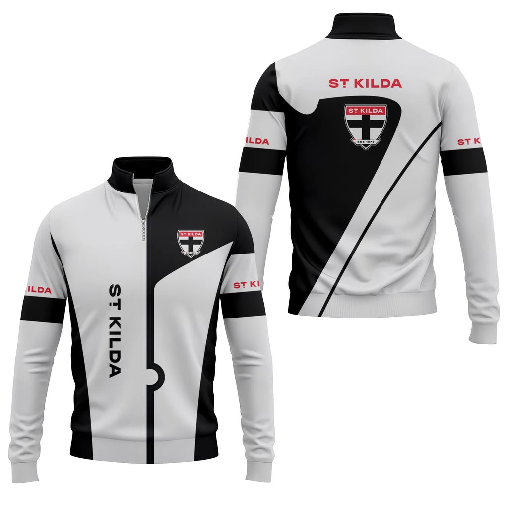 St Kilda Saints Quarter-zip Pullover SC010