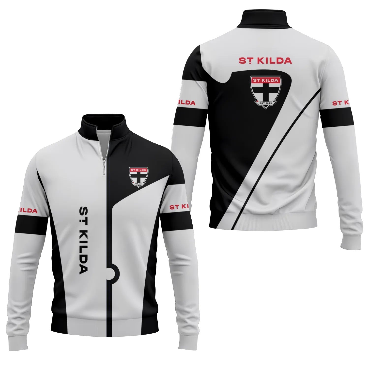 St Kilda Saints Quarter-zip Pullover SC010