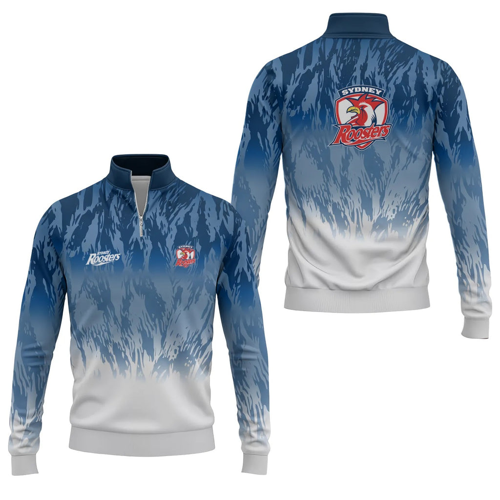 Sydney Roosters Quarter-zip Pullover SC069
