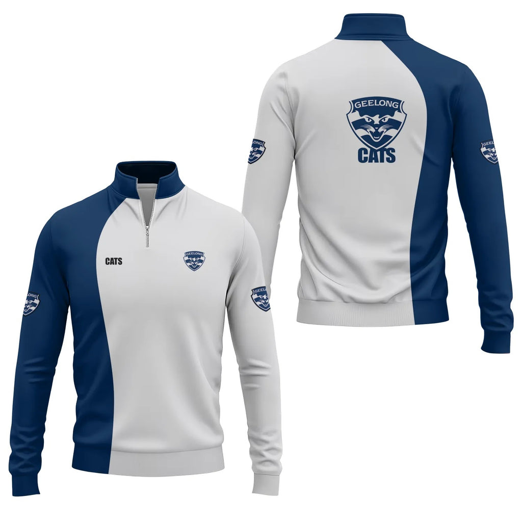 Geelong Cats Quarter-zip Pullover SC055