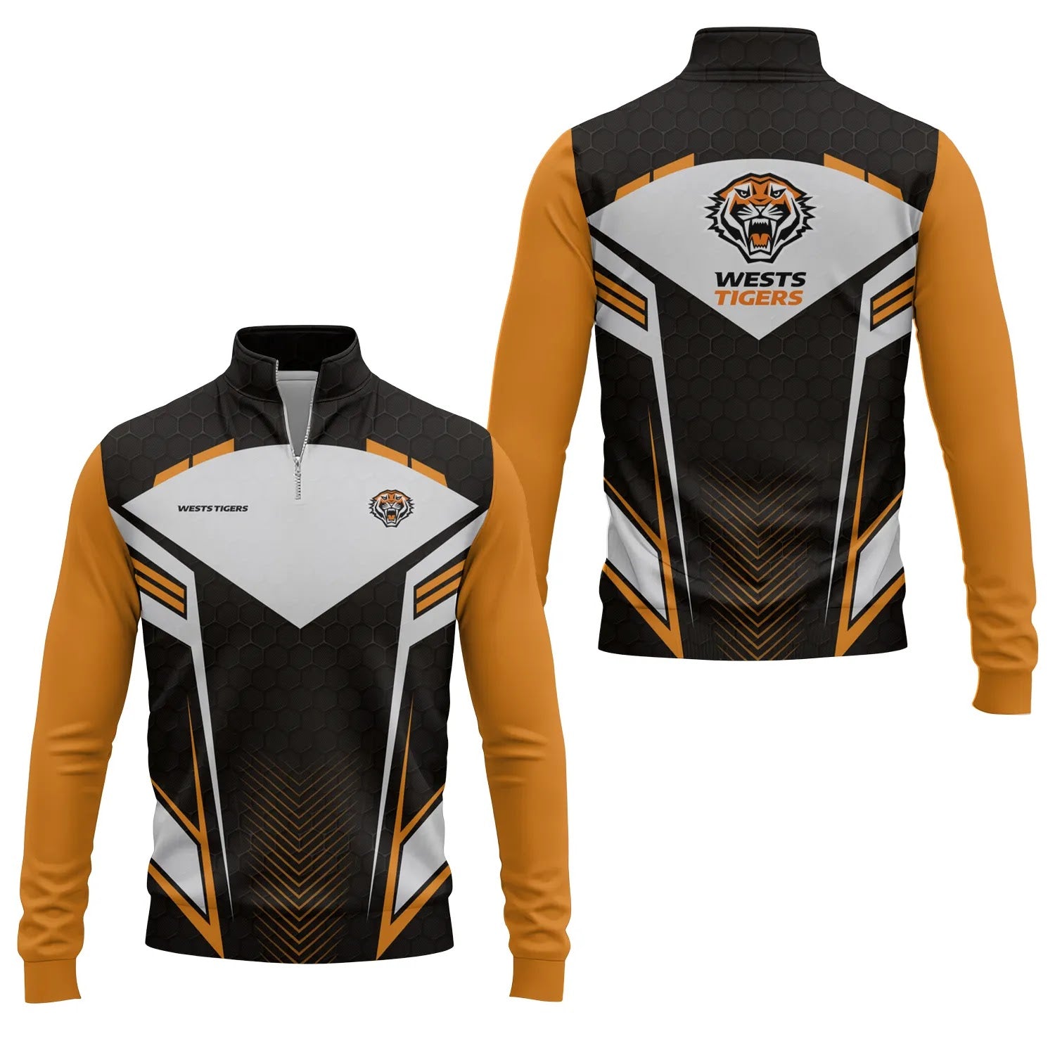 Wests Tigers Quarter-zip Pullover SC033
