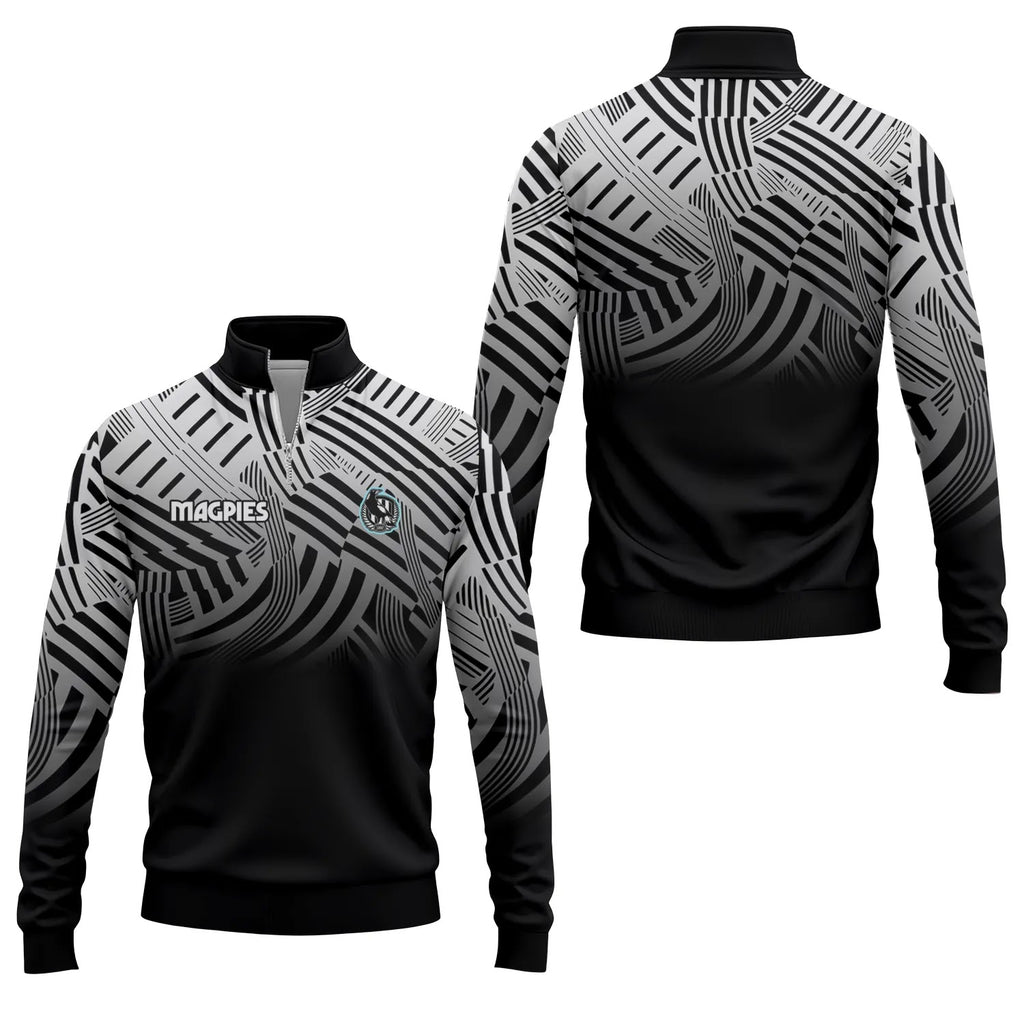 Collingwood Magpies Quarter-zip Pullover SC121