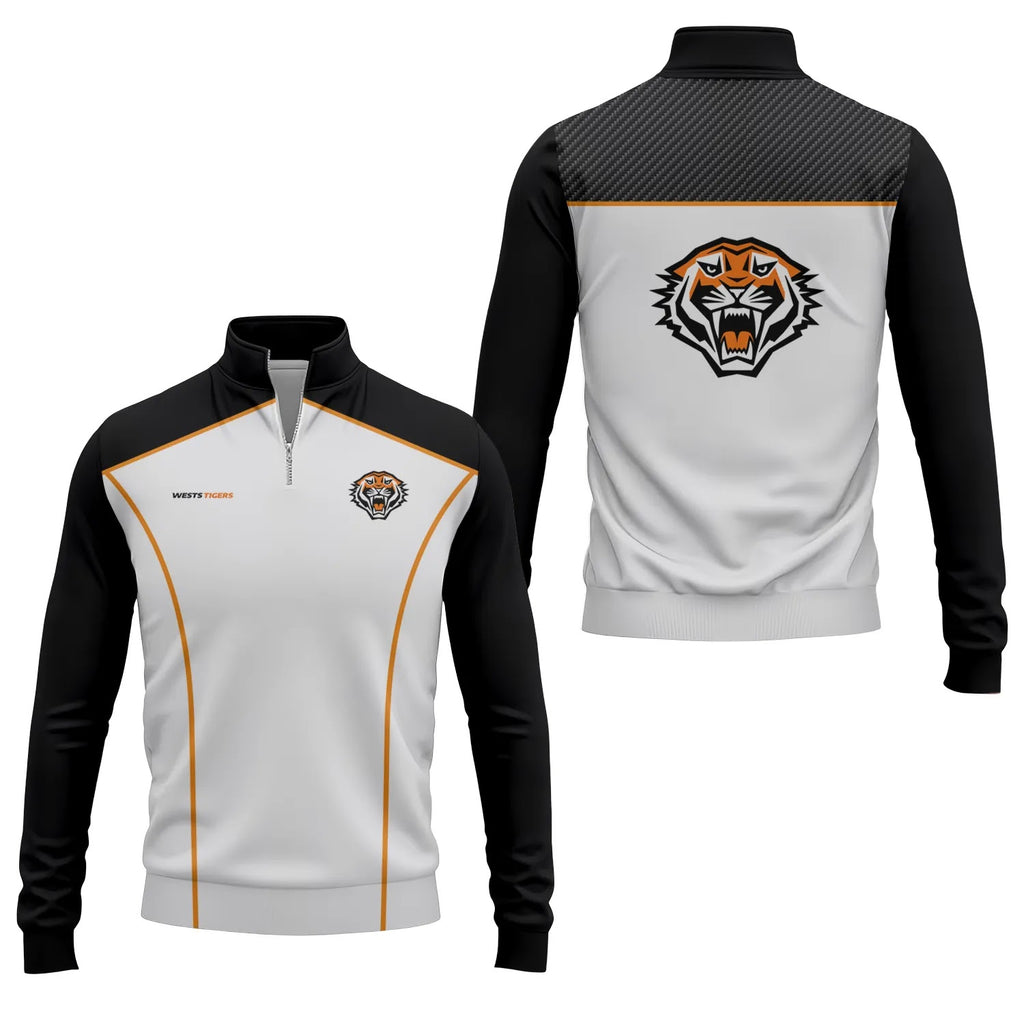 Wests Tigers Quarter-zip Pullover SC011
