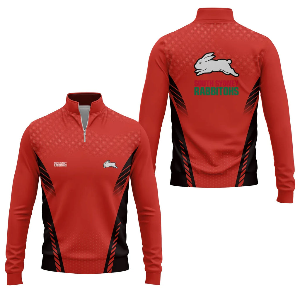 South Sydney Rabbitohs Quarter-zip Pullover SC017