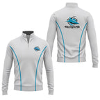 Cronulla-Sutherland Sharks Quarter-zip Pullover SC025