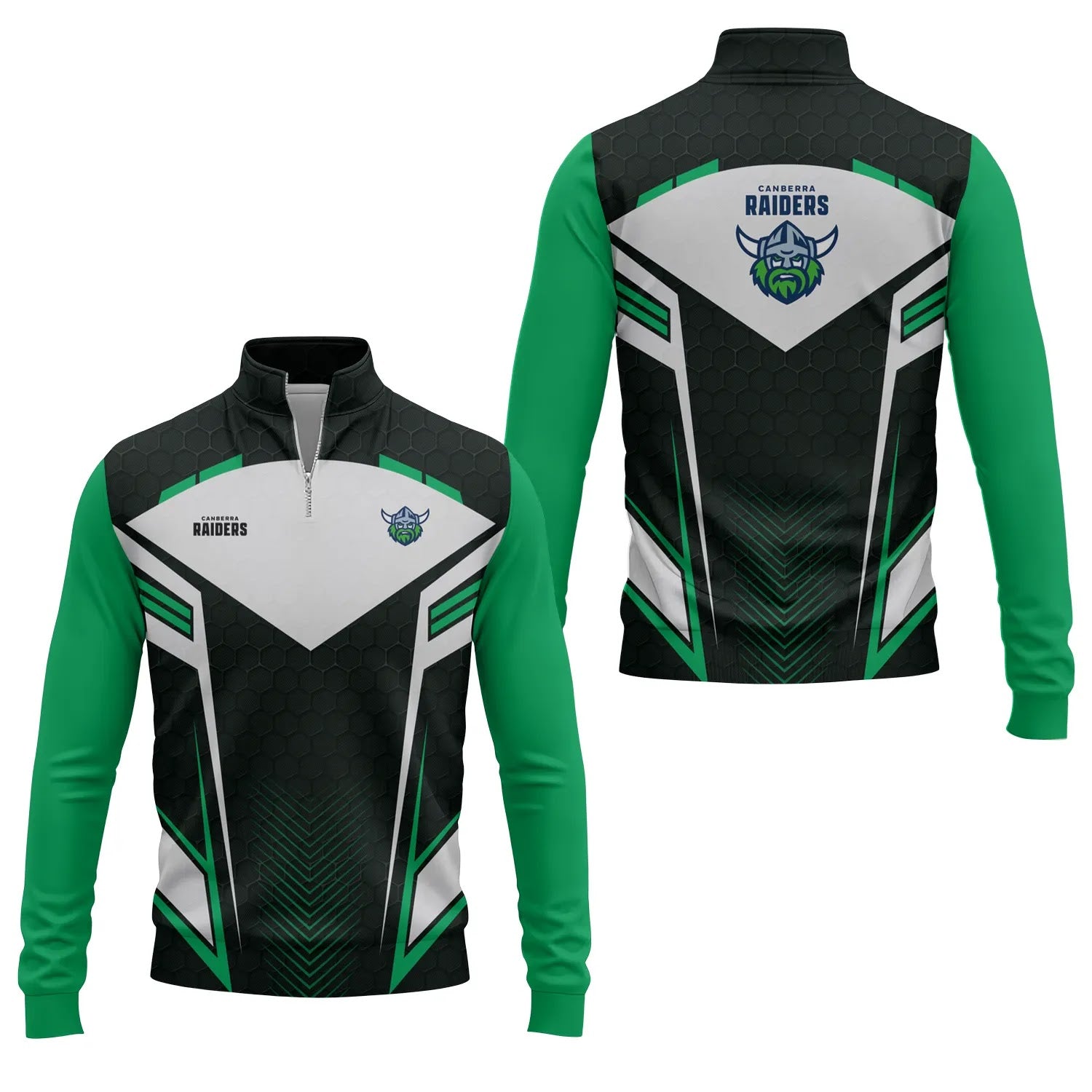 Canberra Raiders Quarter-zip Pullover SC033