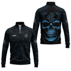 Carlton Blues Quarter-zip Pullover SC014