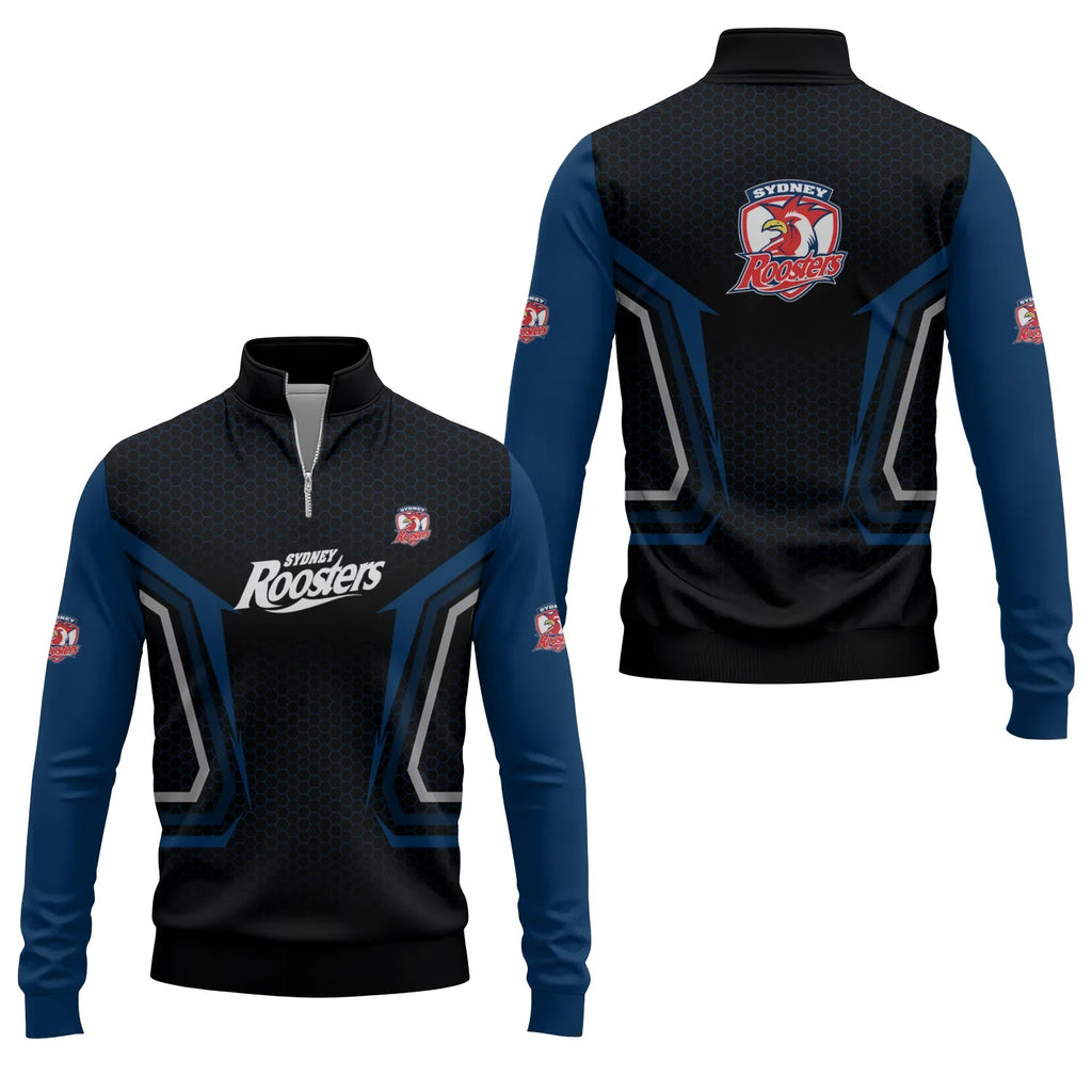 Sydney Roosters Quarter-zip Pullover SC075