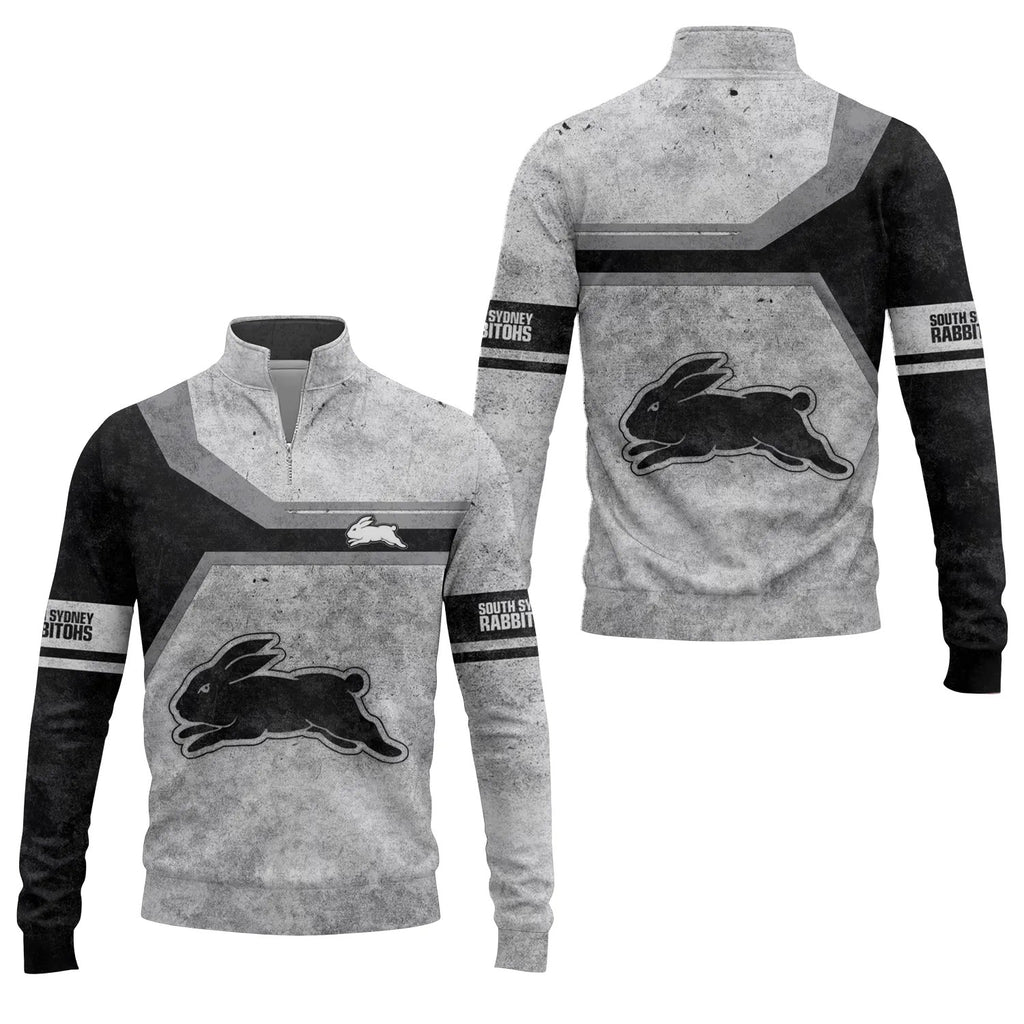 South Sydney Rabbitohs Quarter-zip Pullover SC086