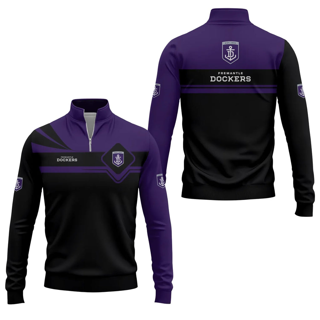 Fremantle Dockers Quarter-zip Pullover SC066
