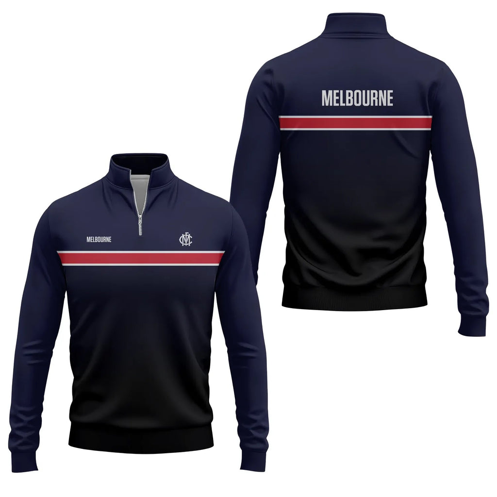 Melbourne Demons Quarter-zip Pullover SC050