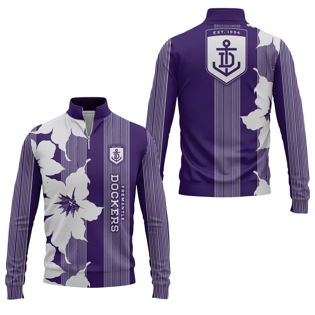 Fremantle Dockers Quarter-zip Pullover SHW039