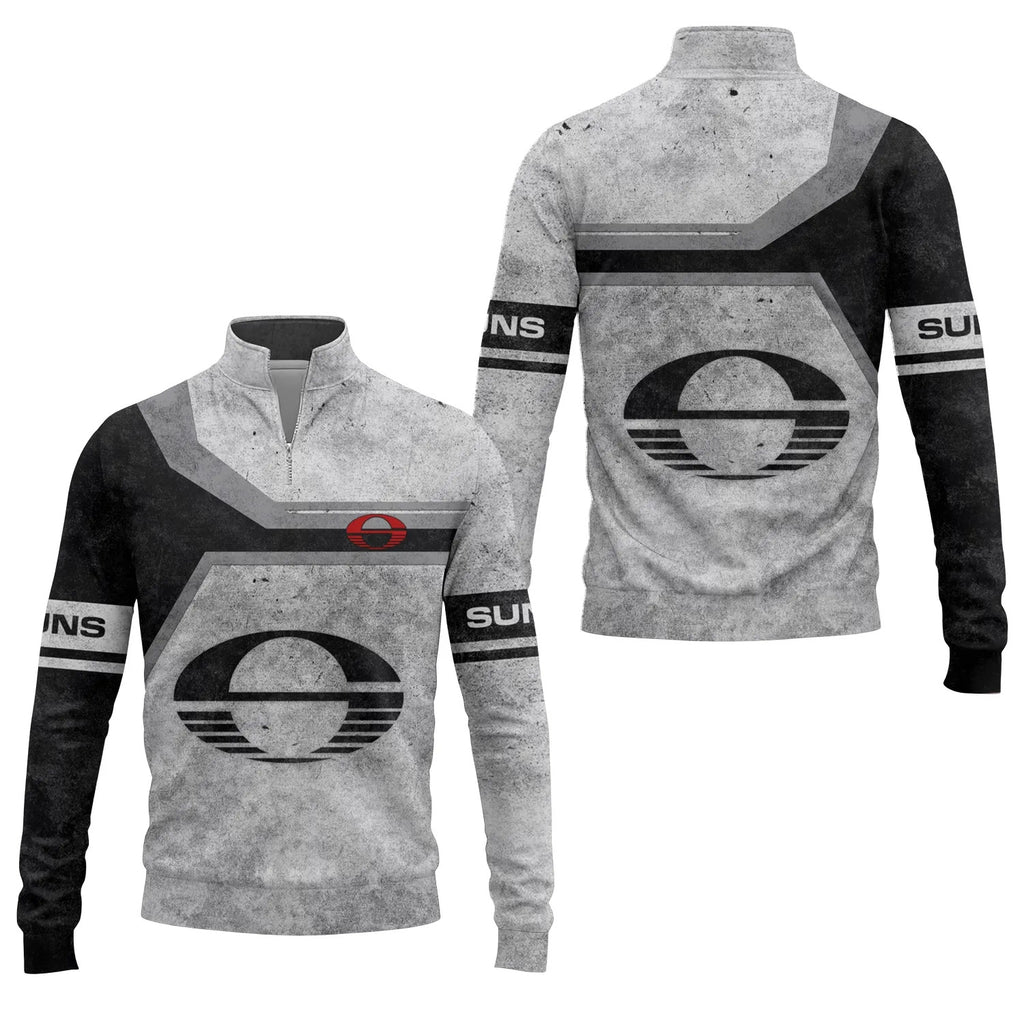Gold Coast Suns Quarter-zip Pullover SC086