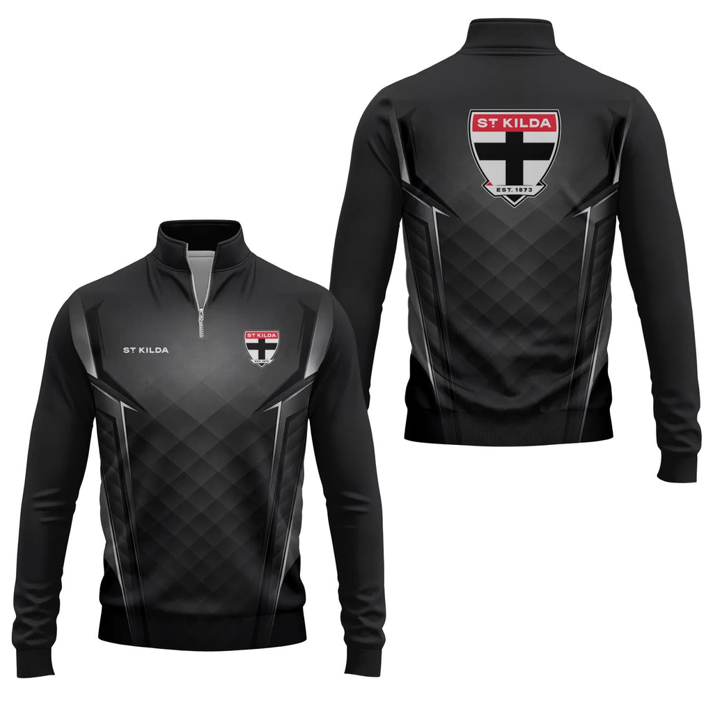St Kilda Saints Quarter-zip Pullover SC074