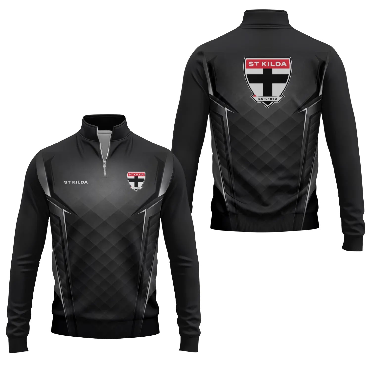 St Kilda Saints Quarter-zip Pullover SC074