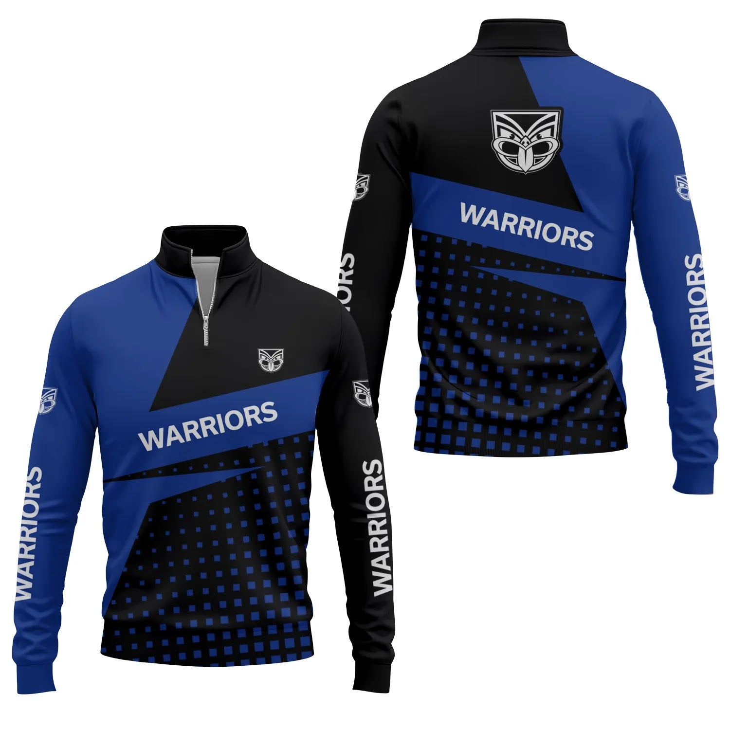 New Zealand Warriors Quarter-zip Pullover SC083