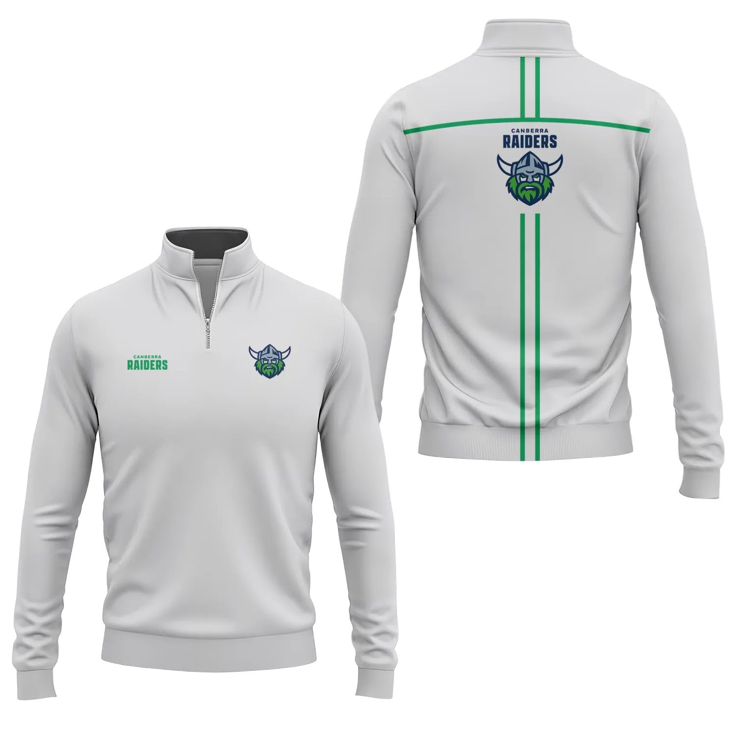 Canberra Raiders Quarter-zip Pullover SC018