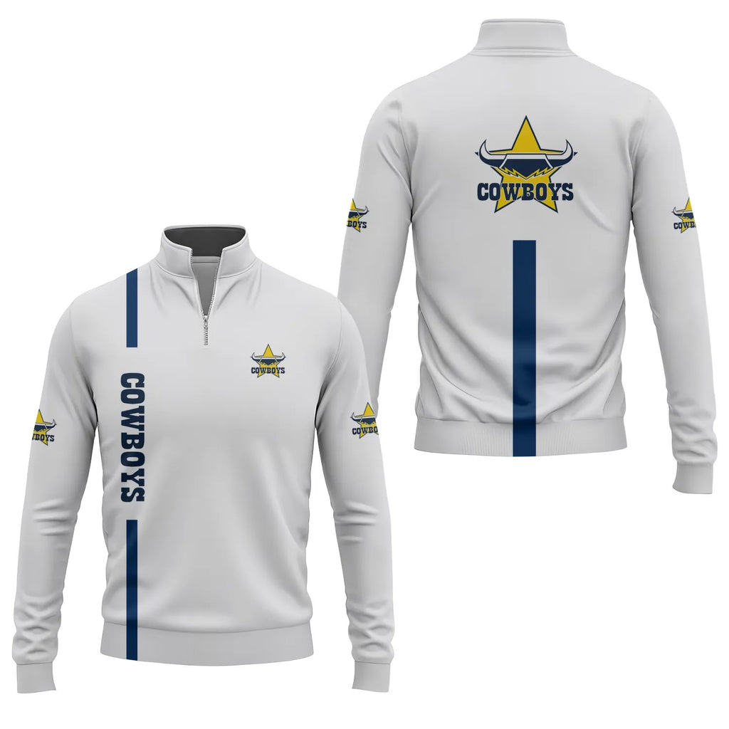 North Queensland Cowboys Quarter-zip Pullover SC005