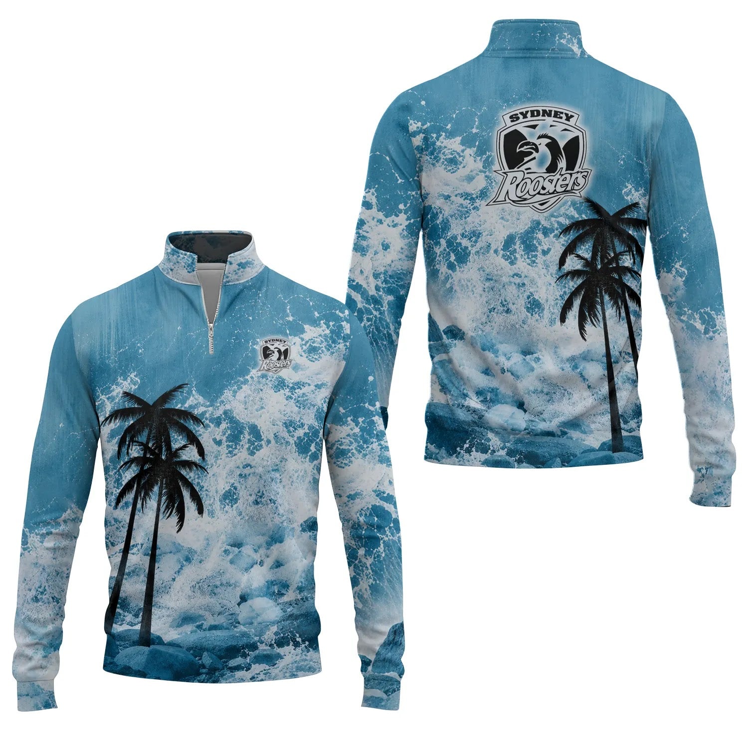 Sydney Roosters Quarter-zip Pullover SHW052