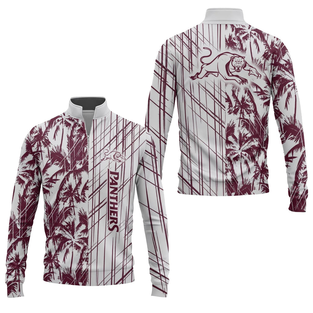 Penrith Panthers Quarter-zip Pullover SHW041