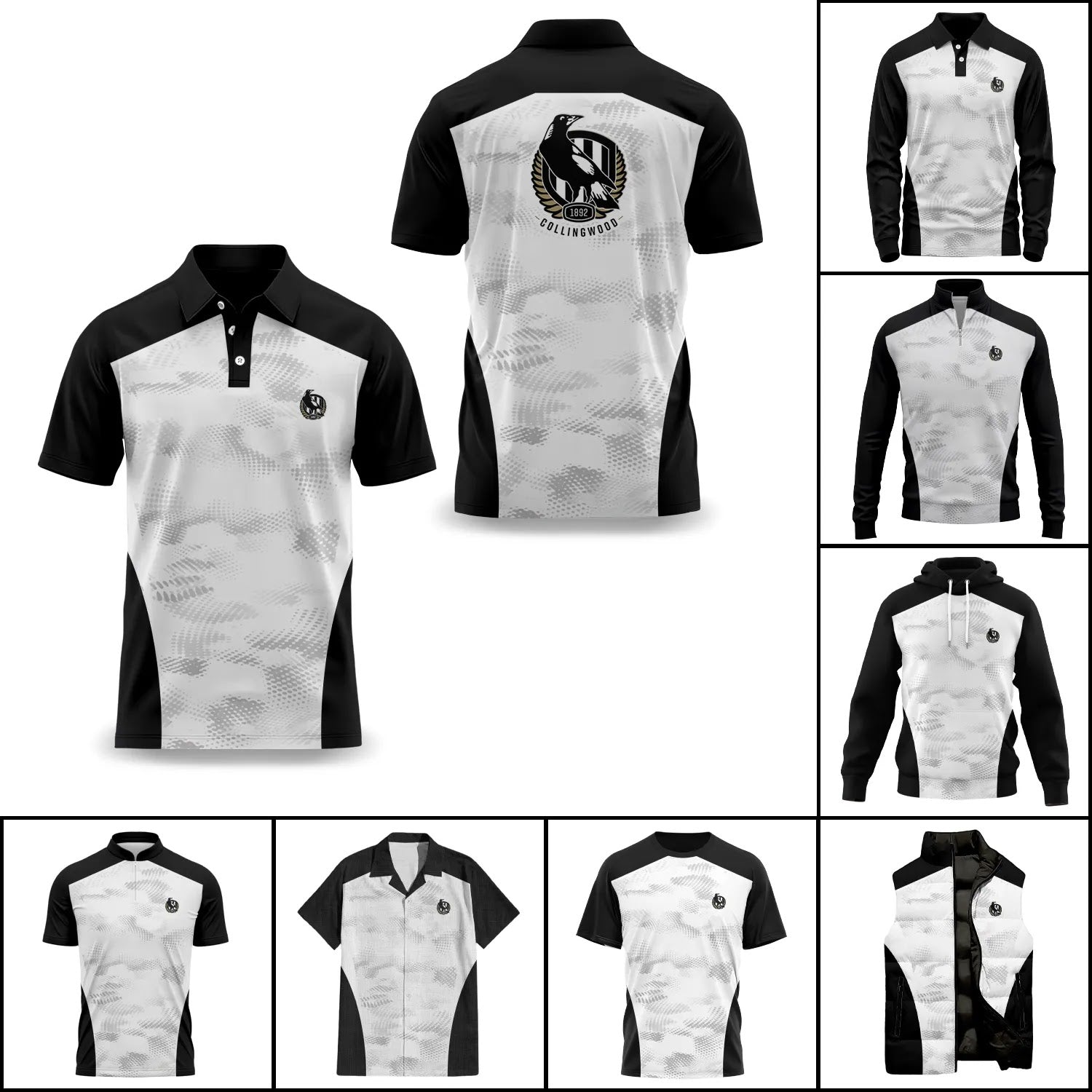 Collingwood Magpies Apparels SC081