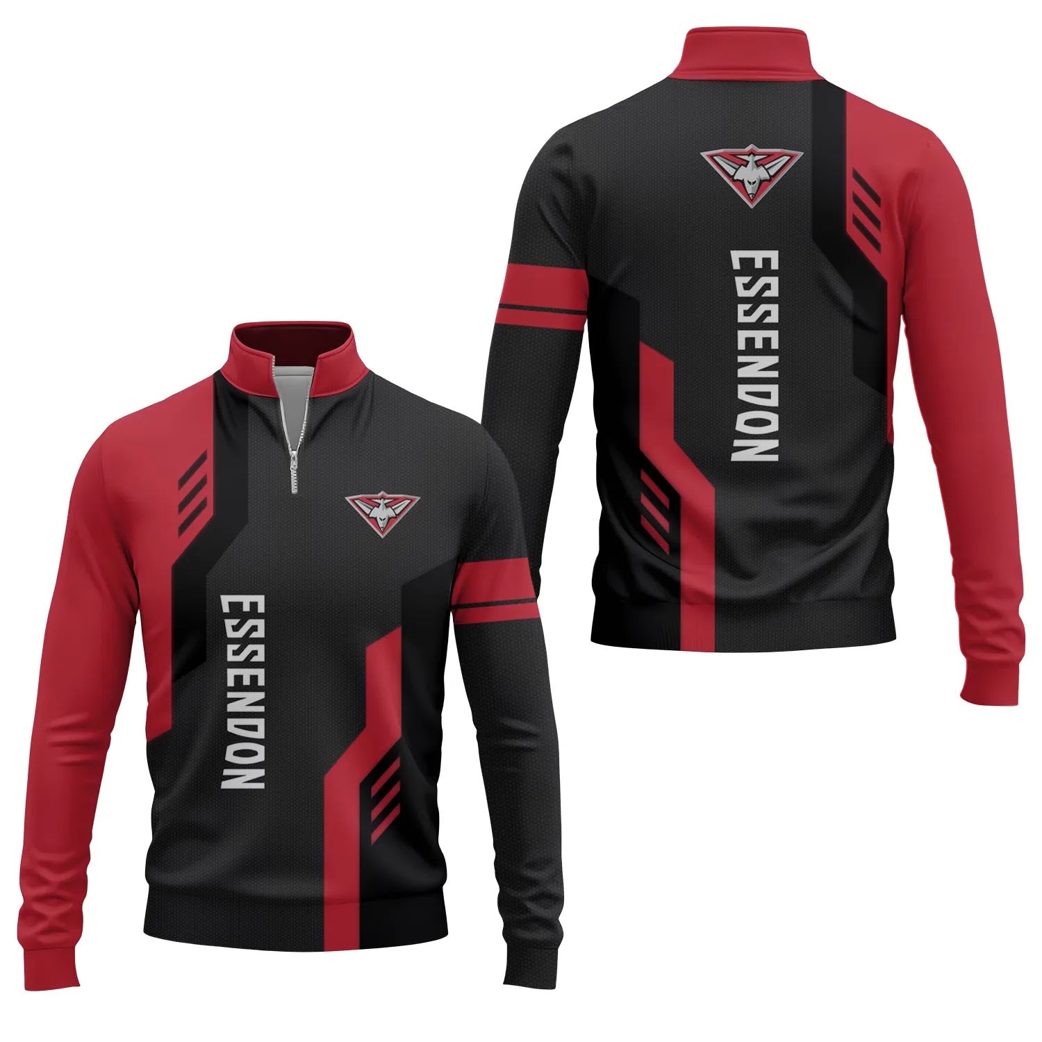 Essendon Bombers Quarter-zip Pullover SC029