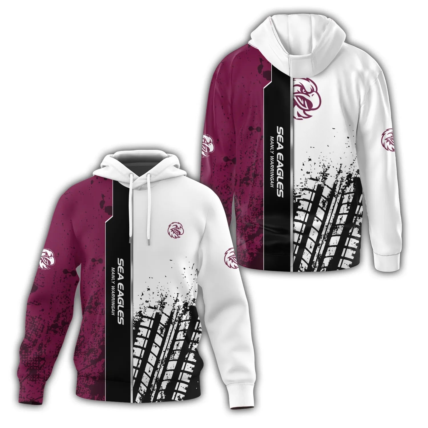 Manly Warringah Sea Eagles Hoodie SC039