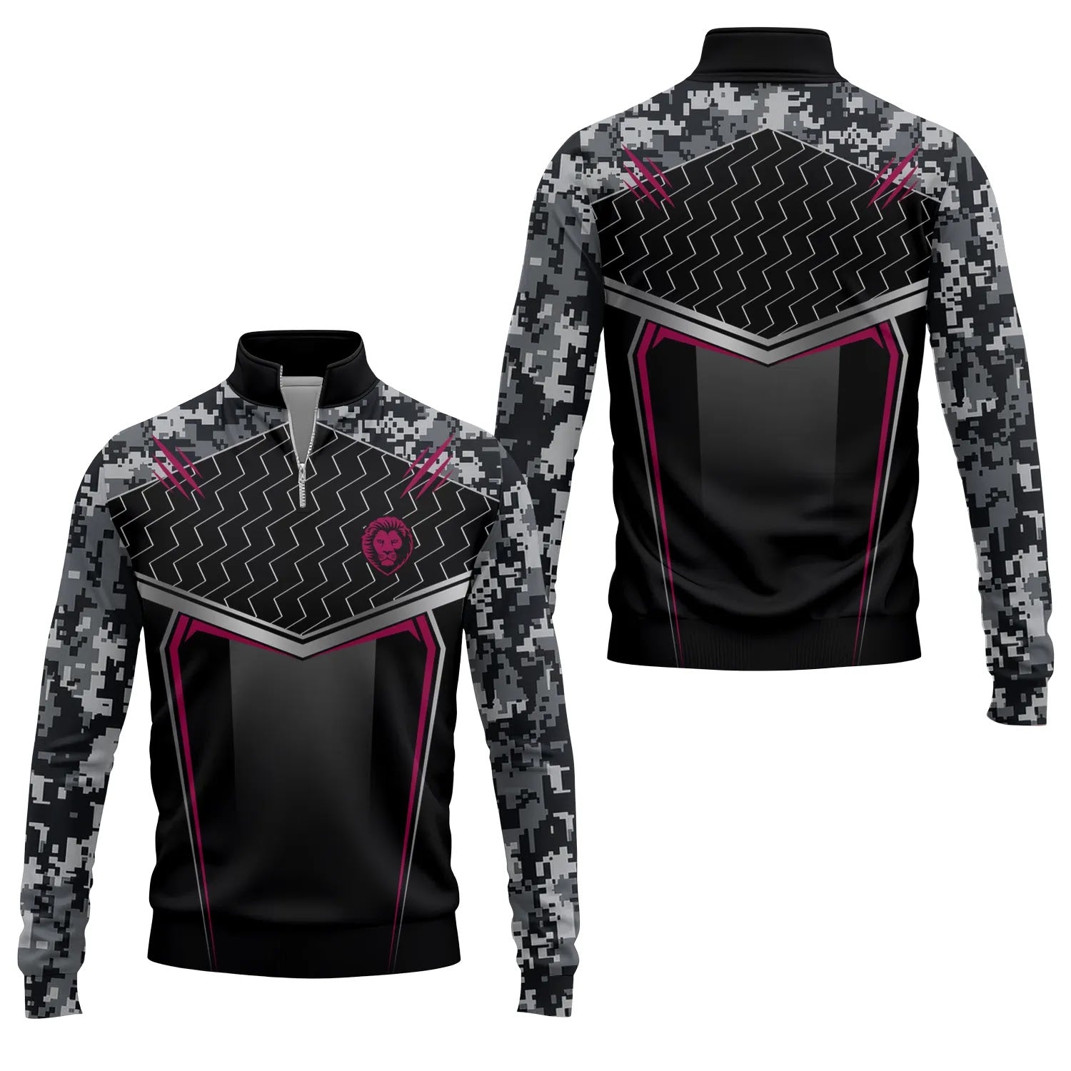 Brisbane Lions Quarter-zip Pullover SC115