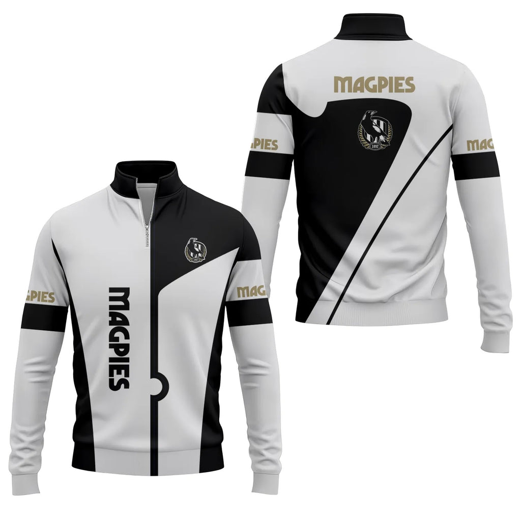 Collingwood Magpies Quarter-zip Pullover SC010