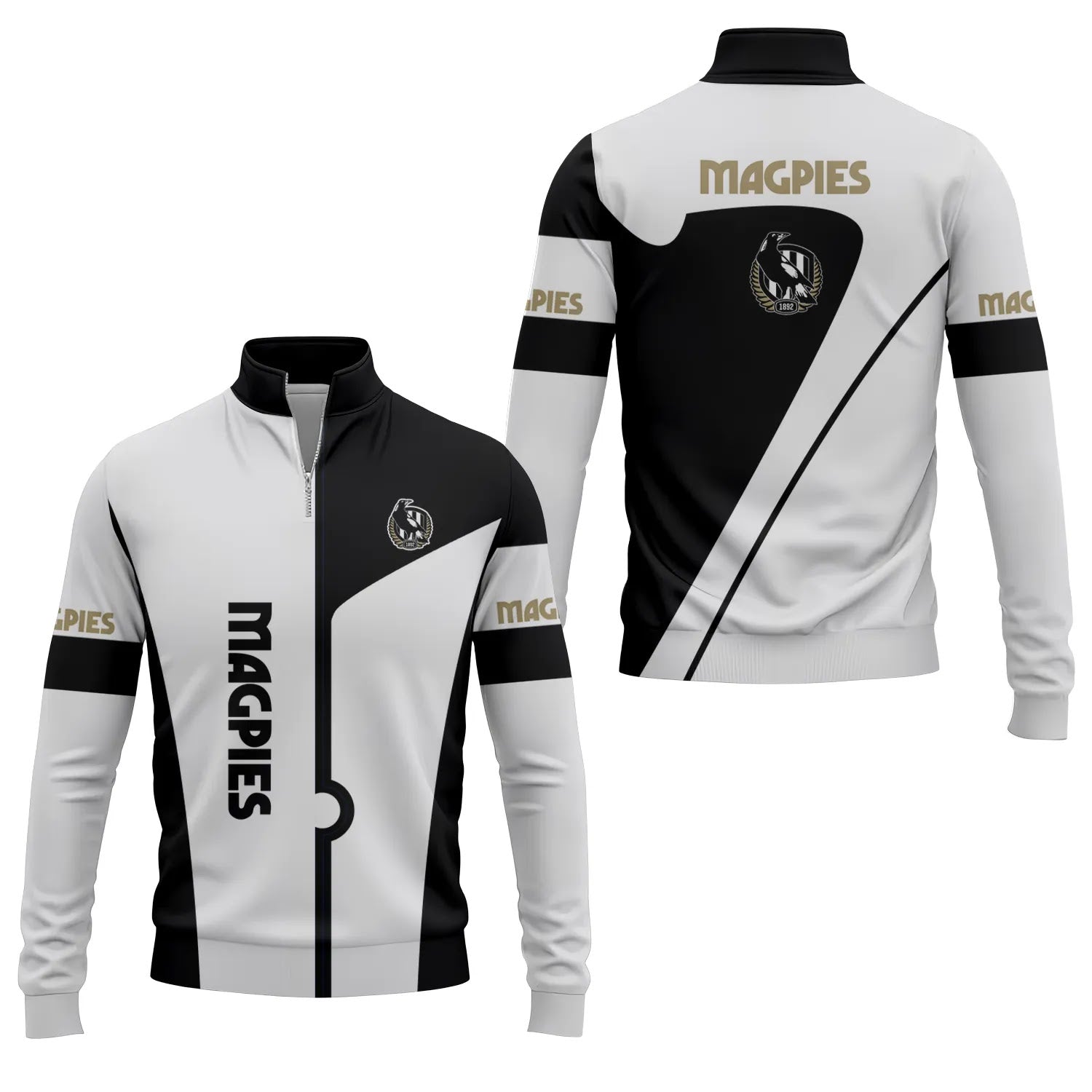 Collingwood Magpies Quarter-zip Pullover SC010