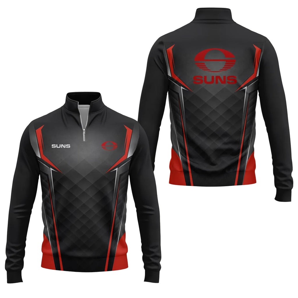 Gold Coast Suns Quarter-zip Pullover SC074