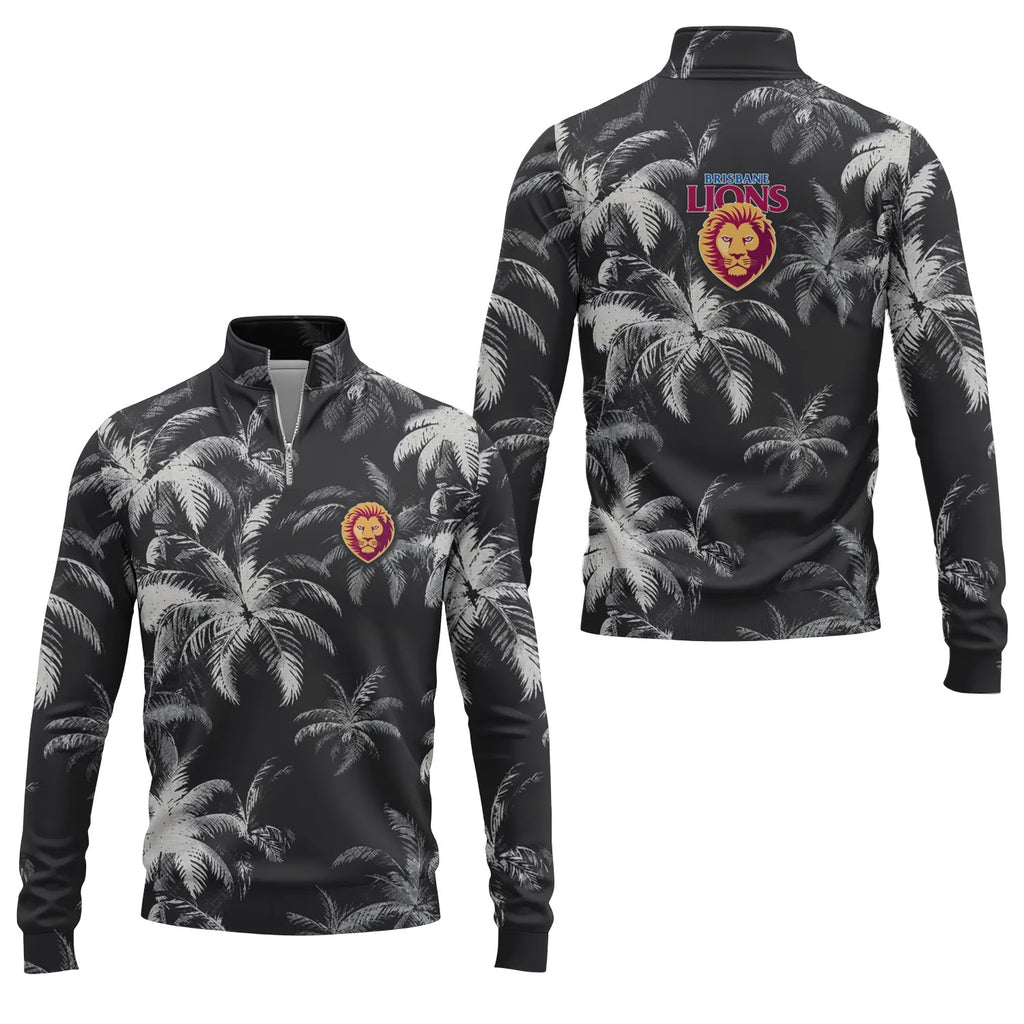 Brisbane Lions Quarter-zip Pullover SC112